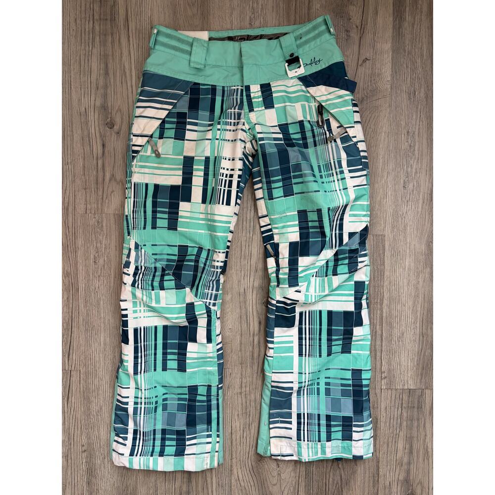 Oakley Ski Board Snowboard/Ski Pant Geometric Design Warm Sz SP‎